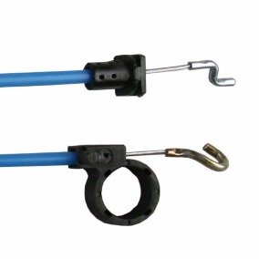 Cabo De Porta Fechadura Gol Parati G2 4P 1996 a 2001Traseiro Esquerdo Motorista