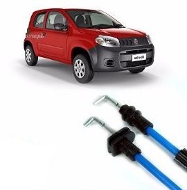 Cabo De Porta Fechadura Uno Fiorino Nova 2P 2010 a 2020 Direito Caroneiro