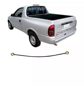 Cabo Tampa Traseira Pickup Corsa 1996 a 2002 Avulso Sem Lado