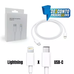 CABO USB IPHONE X TIPO-C 1MT ALTA QUALIDADE