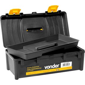 Caixa Plástica vd-4038 Com 1 Bandeja VONDER