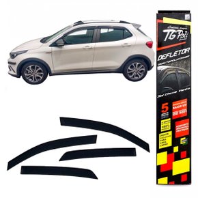 Calha De Chuva Argo Pulse 2017 a 2023 4 Portas TG POLI 