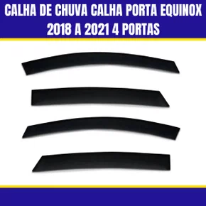 Calha De Chuva Calha Porta Equinox 2018 a 2021 4 Portas