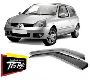 Calha De Chuva Clio Escort Europel 1993 a 2015 2 Portas TG POLI 