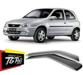 Calha De Chuva Corsa Hatch e Pick-Up 1994 a 2002 2 Portas TG POLI 