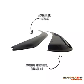 Calha De Chuva Corsa Hatch ou Sedan 2002 a 2012 4 Portas UPGRADE