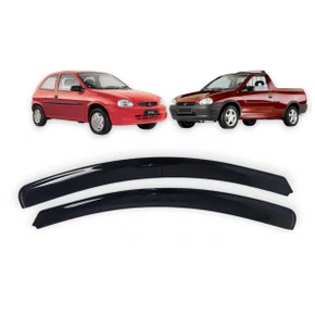 Calha De Chuva Corsa Hatch Wind Pick up 1994 a 2002 2 Portas UPGRADE