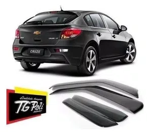 Calha De Chuva Cruze Hatch 2011 a 2016 4 Portas TG POLI