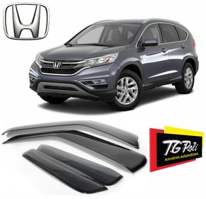 Calha De Chuva CRV 2012 a 2016 4 Portas TG POLI 