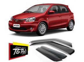 Calha De Chuva Etios Hatch e Sedan 4 Portas 2012 a 2021 TG POLI 