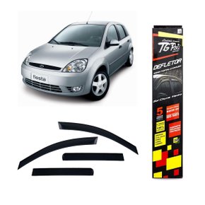 Calha De Chuva Fiesta Hatch Sedan e Rocam 2002 a 2014 4 Portas TG POLI 