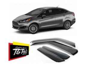 Calha De Chuva New Fiesta Sedan 2011 a 2017 4 Portas TG POLI 
