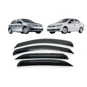 Calha De Chuva Gol Voyage G5 G6 G7 G8 2008 a 2023 4 Portas UPGRADE