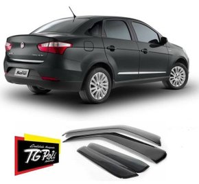 Calha De Chuva Grand Siena 2012 a 2020 4 Portas TG POLI 