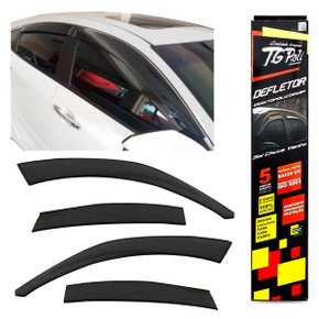 Calha De Chuva Honda Civic G10 2017 a 2021 4 Portas TG POLI