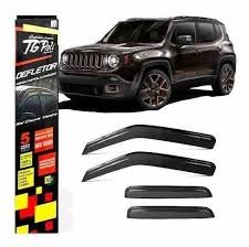 Calha De Chuva Jeep Renegade 2015 a 2025 4 Portas TG POLI