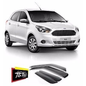 Calha De Chuva Ford Ka Hatch e Sedan 2014 a 2021 4 Portas TG POLI