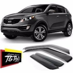Calha De Chuva Kia Sportage 2011 a 2015 4 Portas TG POLI 