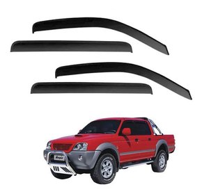 Calha De Chuva L200 Sport Outdoor 2007 a 2017 4 Portas MARCON 