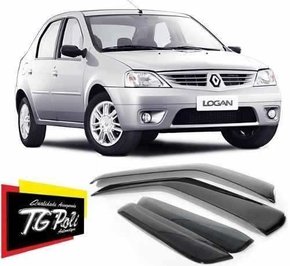 Calha De Chuva Logan 2007 a 2013 4 Portas TG POLI 