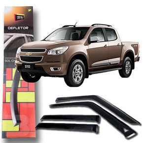 Calha De Chuva S10 2012 a 2024 4 Portas TG POLI 