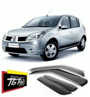Calha De Chuva Sandero 2007 a 2014 4 Portas TG POLI 