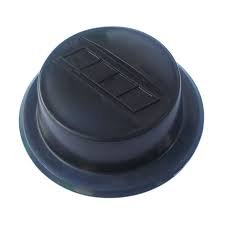 Calotinha Central do Cubo Roda Preta Linha Fiat