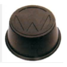 Calotinha Centro Roda Ferro VW Copinho Preto Gol Parati Saveiro Voyage 1 Unidade
