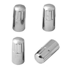 Capa Cromada Lisa Para Valvula De Pneu SHEKPARTS