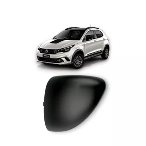 Capa Do Retrovisor Argo Com Pisca Preto Direita