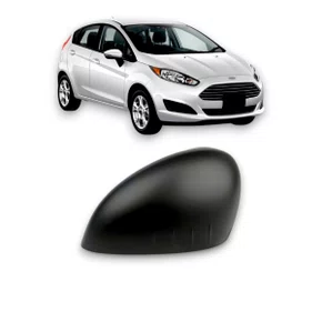 Capa Do Retrovisor Fiesta 2015 A 2019 Preta S/Pisca Esquerdo