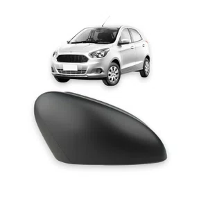 Capa Do Retrovisor Ka 2015 a 2022 Preta Sem Pisca Direito