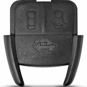 Capa Frontal Chave Linha GM Celta Corsa Agile Prisma Classic Astra Vectra 3 Botões