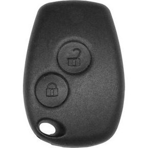 Capa Frontal Chave Linha Renault Sandero Logan Duster Clio 2 Botões
