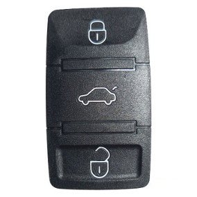 Capa Frontal Chave Linha VW Polo Bora Jetta Passat 3 Botões