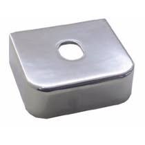 Capa Inox Cromada Para Engate Reboque 86mm