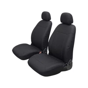 Capa para Banco de Carro Pick Up Univesal Preta Estampada CARRHEL