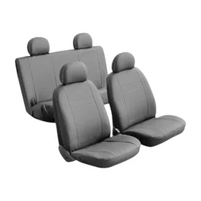 Capa para Banco de Carro Univesal Corino Cinza 