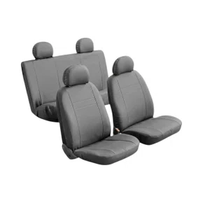 Capa para Banco de Carro Univesal Corino Cinza 