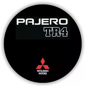 Capa Pneu Roda Estepe P/Mitsubishi TR4 Todas 