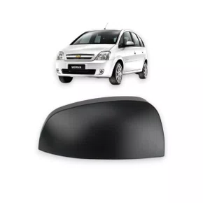 Capa Retrovisor Ext. Celta Prisma Meriva 2006 a 2014 Preto Direito
