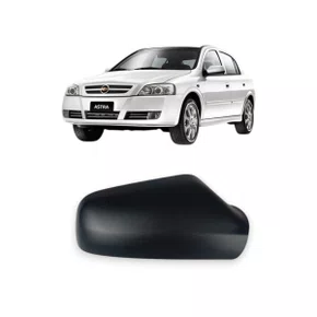 Capa Retrovisor Externo Astra 1999 a 2012 Preto Direito Caroneiro
