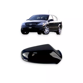 Capa Retrovisor Externo Vectra 2006 a 2009 Preto Direito Caroneiro