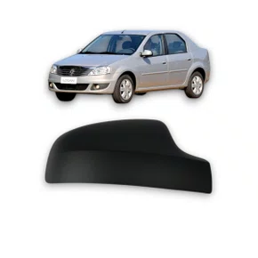 Capa Retrovisor Logan/Sandero 2011 A 2014 Preto Direito