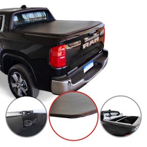 Capota Maritima Dodge Rampage Cabine Dupla 2023 a 2024 FLASHCOVER