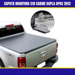 Capota Maritima S10 Cabine Dupla Apos 2012