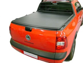 Capota Maritima Saveiro Cabine Dupla G5 G6 G7 G8 2008 a 2022 C/ Gancho Caçamba FLASHCOVER