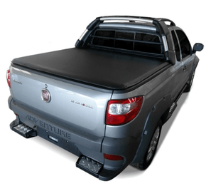 Capota Maritima Strada Cabine Estendida Adventure Locker 2014 a 2020 S/ Estepe S/ Gancho Caçamba FLASHCOVER