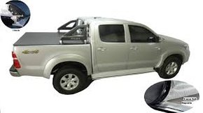 Capota Maritima Toyota Hilux Cabine Dupla 2005 a 2015  C/ Suporte Para Santo Antônio Original FLASHCOVER