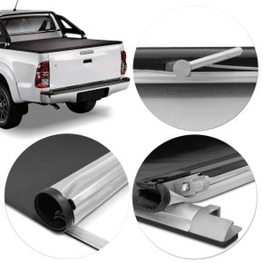 Capota Maritima Toyota Hilux Cabine Dupla 2005 a 2015 FLASHCOVER